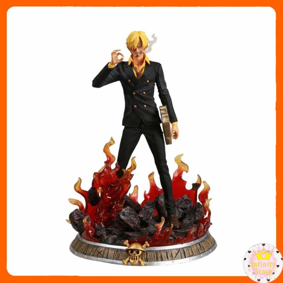 MÔ HÌNH GK ONEPIECE ACE / ZORO / SANJI / LUFFY CỰC ĐẸP INFINY DECOR