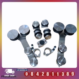 Bộ lùa kép phi 25/ray treo cửa lùa vvp