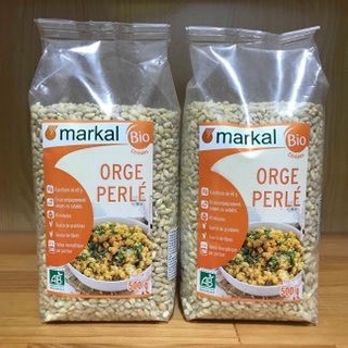 Hạt Lúa Mạch Ngọc Trai (Hạt Ý Dĩ) Hữu Cơ Markal 500g Dành Cho Bé Ăn Dặm