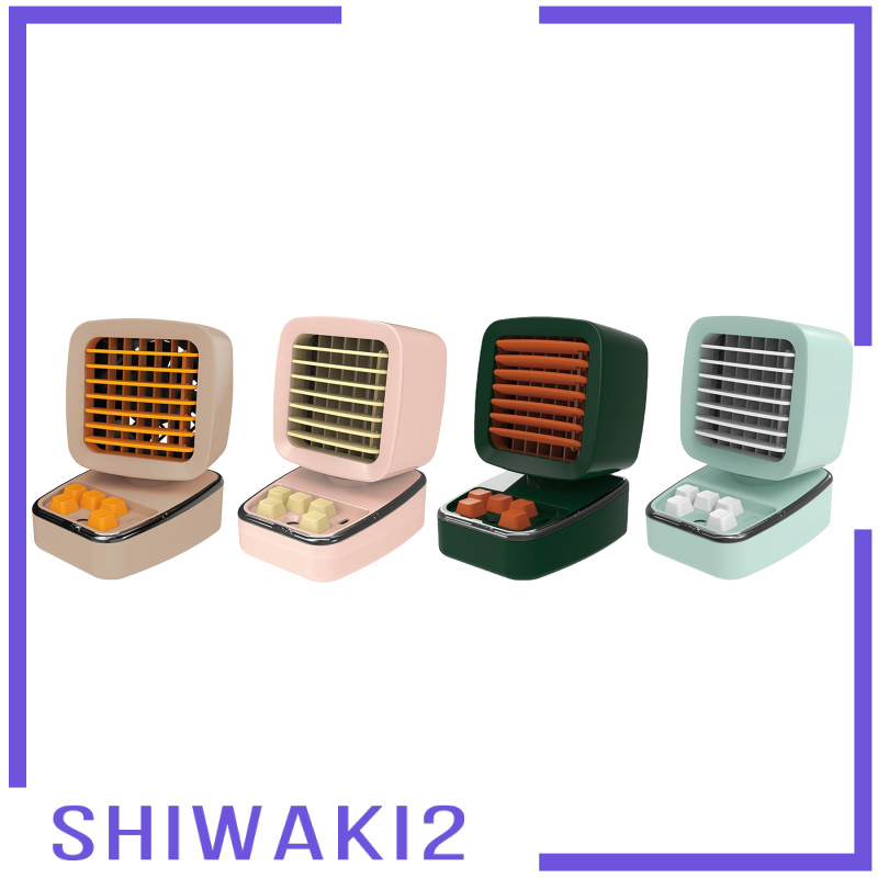 Quạt Làm Mát Không Khí Mini Shiwaki2 Để Bàn Văn Phòng / Nhà Ở