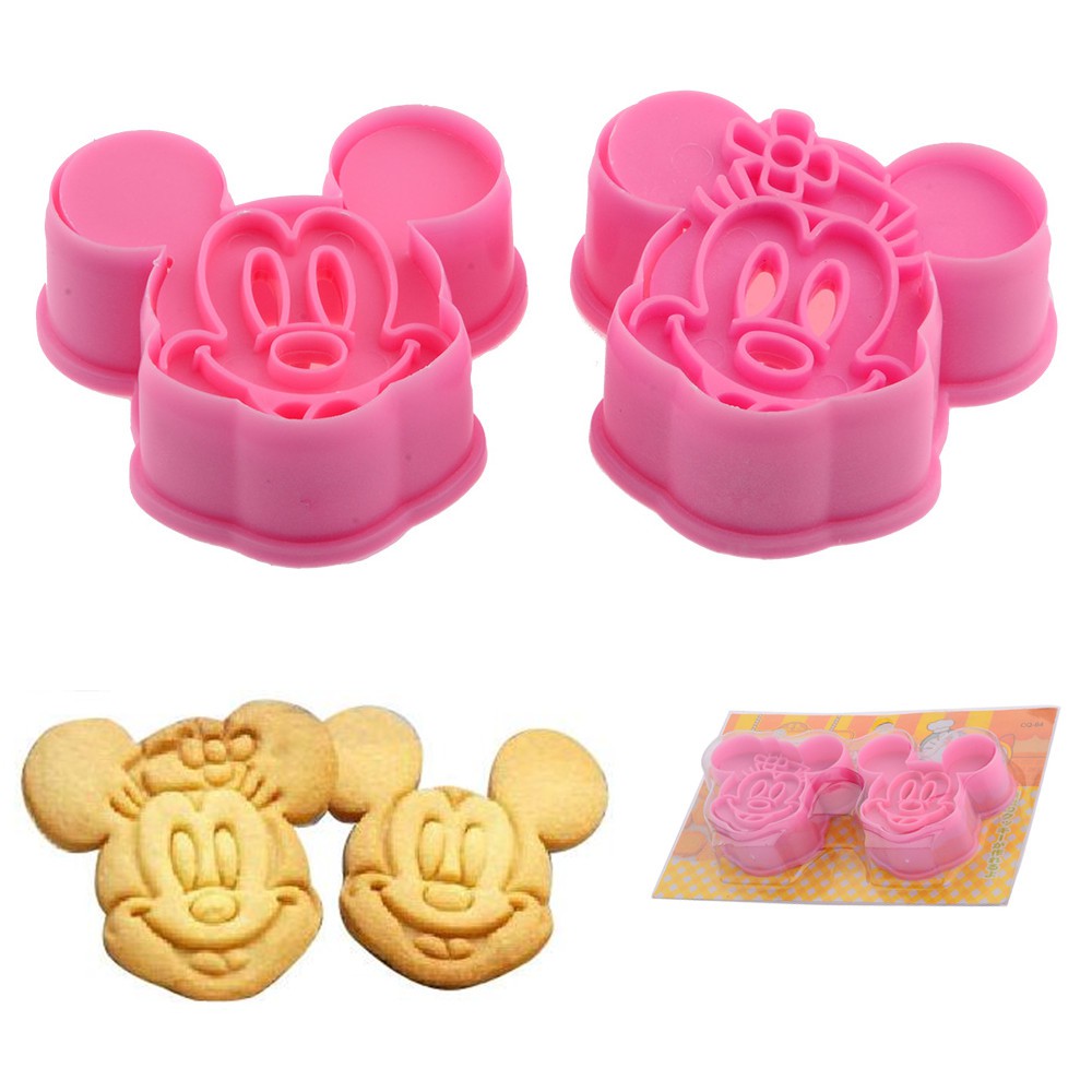 Khuôn cookie hoạt hình set 2c
