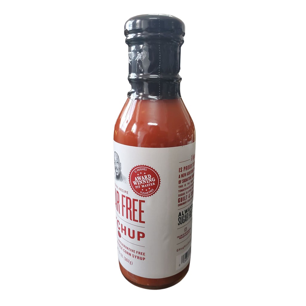 [ SỐT KETCHUP ] [ TƯƠNG CÀ ĂN KIÊNG ] KHÔNG ĐƯỜNG,G.HUGHES , low carb , DÀNH CHO NGƯỜI TẬP GYM,KETO,GIẢM CÂN