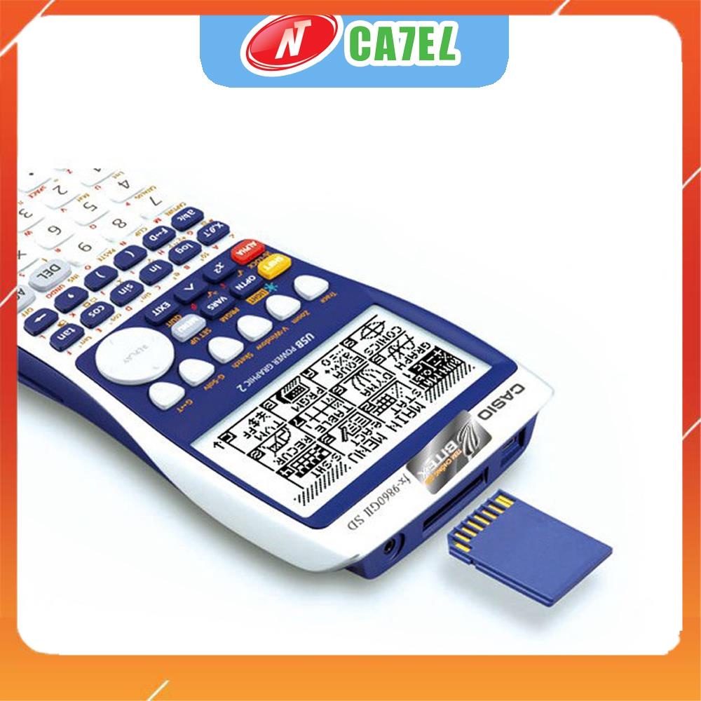 Máy tính Casio FX 9860GII SD hàng chinh hãng bảo hành 2 năm VPP An Sinh