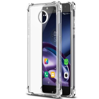 Ốp Điện Thoại Trong Suốt Chống Sốc Cho Motorola Moto G4 G5 G6 E4 E5 C Z2 Play Plus