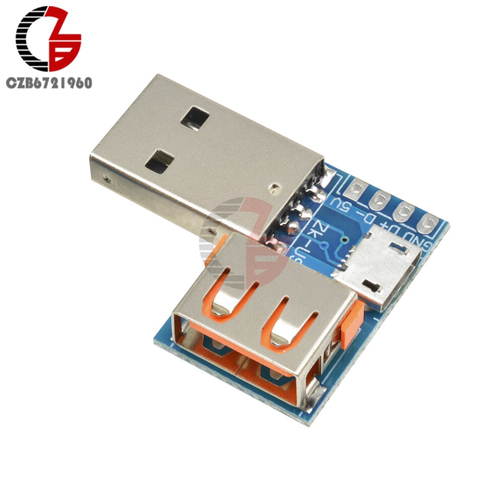 4 in 1 USB Converter USB Male to Female to Micro USB to 2.54mm 4P Terminal Adapter Module Voltage Date Converter Connector Board | BigBuy360 - bigbuy360.vn