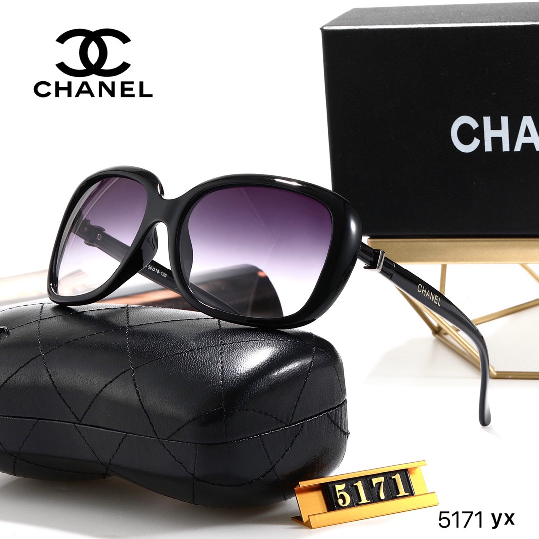 Chanel_ Kính râm 2021 Thời trang Hàn Quốc mới Kính râm phân cực nam và nữ Cặp đôi hợp thời trang Du lịch ngoài trời Kính râm lái xe thời trang Ngôi sao đường phố Chụp ảnh Wild Anti-UV Kính râm