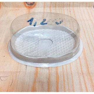 100 Hộp Nhựa Đựng Bánh Oval H16