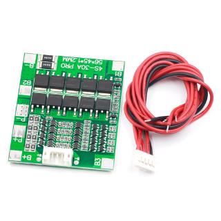 Bảng mạch bảo vệ pin Li-ion Lithium 18650 BMS PCB 4S 30A 14.8V chất lượng cao tiện lợi