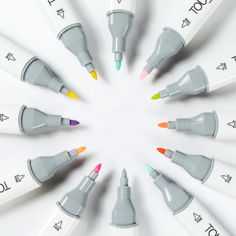 Touchliit 6 - set 12 màu Pastel