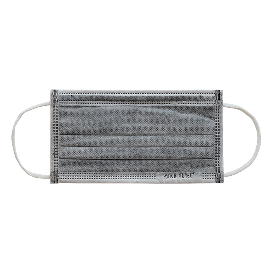 khẩu trang than hoạt tính meriday tặng 5 miếng bông tẩm cồn | BigBuy360 - bigbuy360.vn