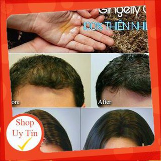 Tinh dầu gingelly oil giúp mọc tóc , mọc lông mày và mọc lông mi 100% dầu mè tặng kèm mascara giúp dài mi