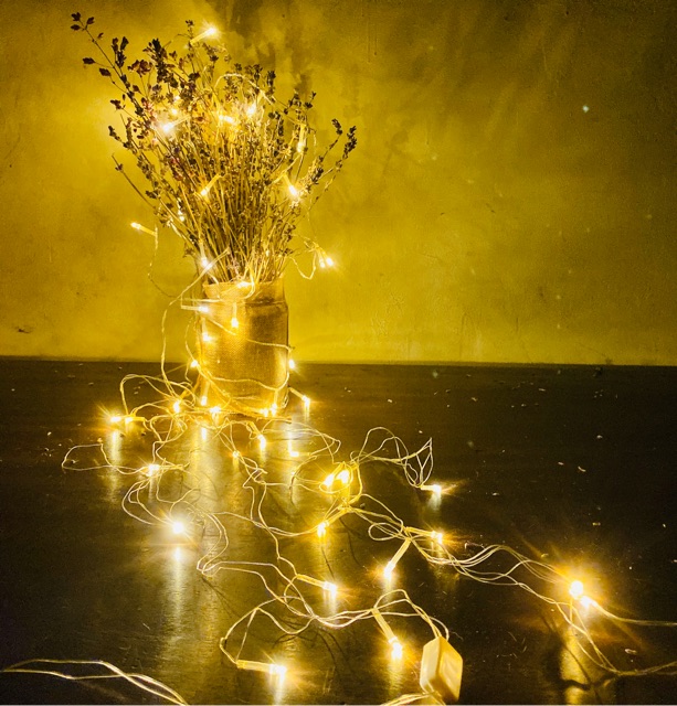 BỘ 2 DÂY ĐÈN LED 8M 50 BÓNG ĐOM ĐÓM VÀNG NẮNG KHÔNG CHỚP XÀI ĐIỆN | BigBuy360 - bigbuy360.vn