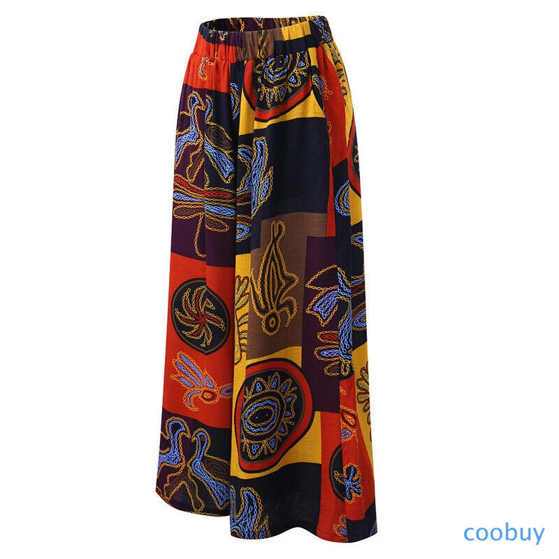 Quần ống rộng lưng thun co dãn cho nữ