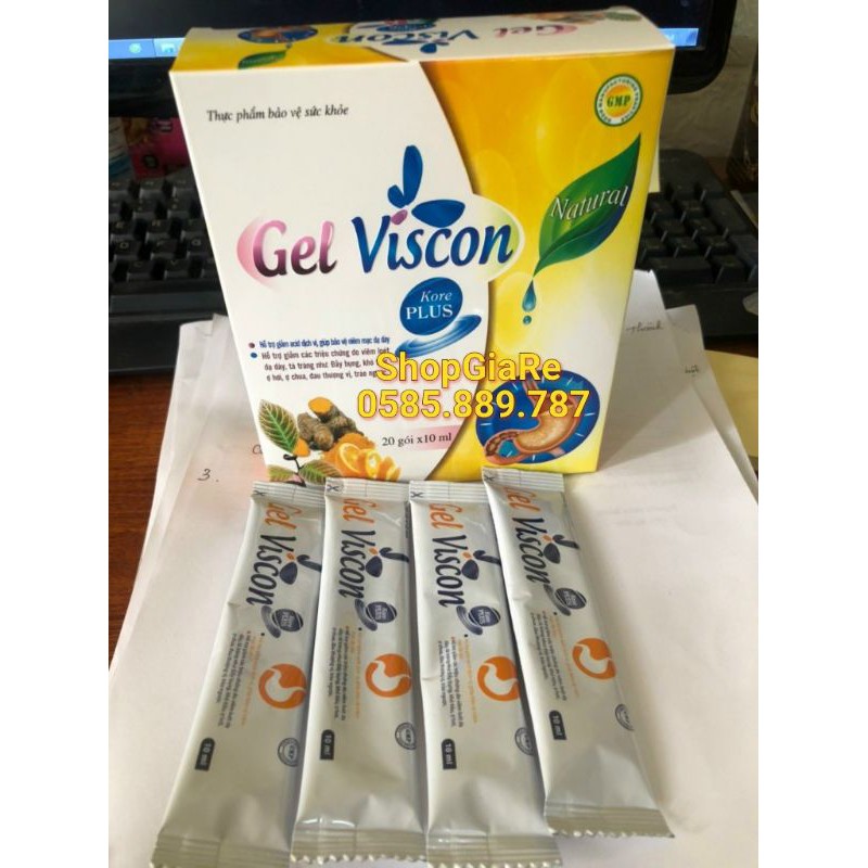 Gel Viscon Kore Plus giảm viêm loét dạ dày tá tràng, Người viên đau dạ dày, hành tá tràng, trào ngược dạ dày thực quản