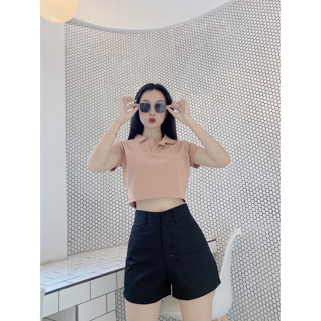 Sét quần đùi,áo drop có cổ | BigBuy360 - bigbuy360.vn