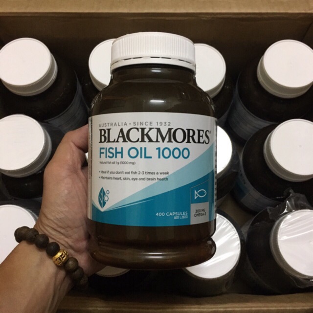 (date2022) Dầu cá Blackmore fish oil của úc