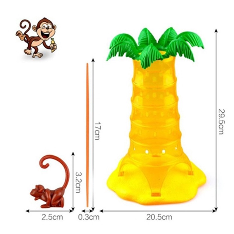 Bộ trò chơi Board game Tumblin' Monkeys cho trẻ vui nhộn