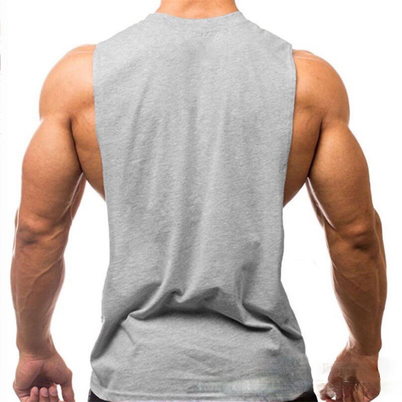 [ GYMEN ] Áo ba lỗ nam tập gymTank Top Côtton Cao Cấp Nhiều Màu Form Rộng Cổ Tròn Thun Lạnh Tập Vải Thoáng Nhanh Khô Big Size Co Giãn Chuẩn Form Chạy Bộ Chuyên Bóng Rổ Bóng Đá Cầu Lông