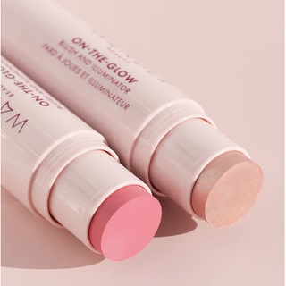 Má hồng bắt sáng wander beauty on- the - glow blush and illuminator 38$