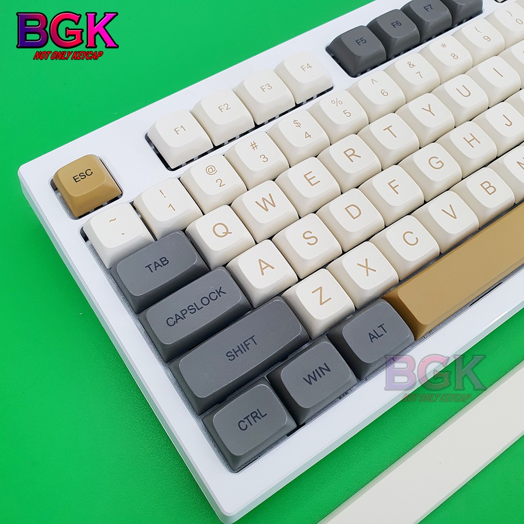 Bộ Keycap XDA SHIMMER 125 Nút Cực Đẹp Chất Liệu PBT In Dye Sub Cân Nhiều Layout