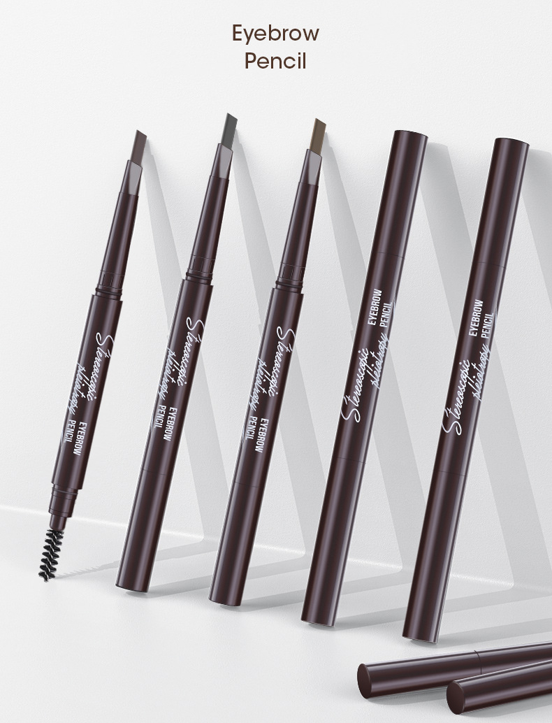 [Hàng mới về] Bút Vẽ Lông Mày Kiêm Cọ Chải Hai Đầu 2 Trong 1 Không Thấm Nước Lâu Trôi | BigBuy360 - bigbuy360.vn