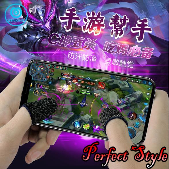 Tất Ngón Tay chống mồ hôi Chuyên Dụng Chơi Game Mobile