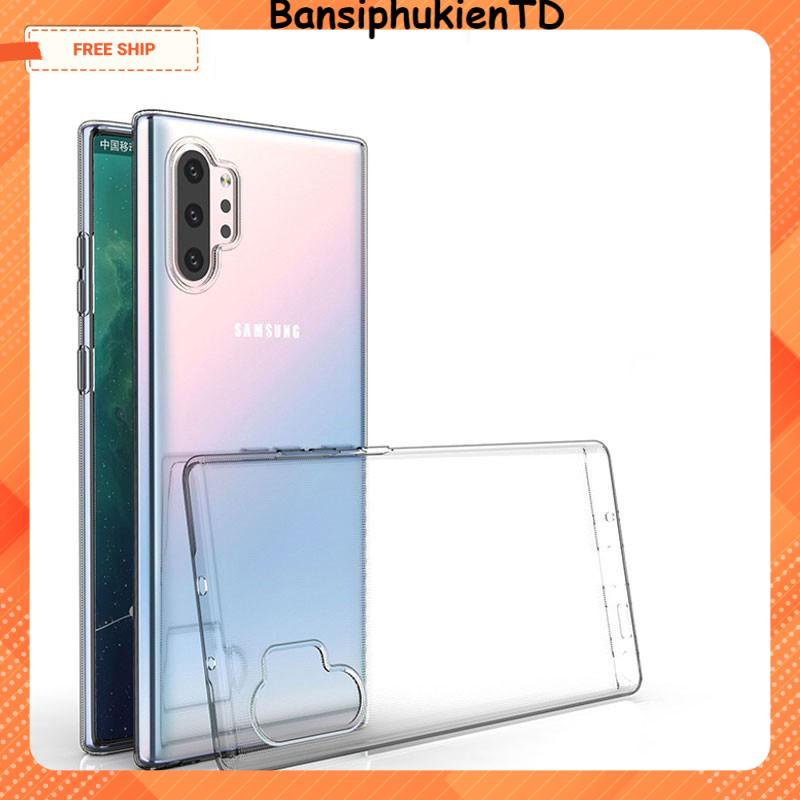 Ốp lưng dẻo trong suốt Note8/Note9/  Note10/Note10plus/Note10lite Note20/Note20plus