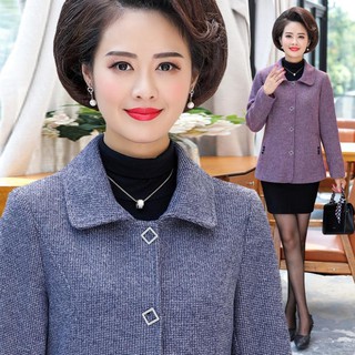 2019 Phụ Nữ Trung Niên Áo Khoác Ngắn hàng Quảng Châu