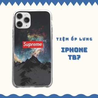 Ốp lưng SUPREME tinh vận ngự trị trời đêm trên núi tuyết cho Iphone 5 6 7 8 Plus 11 12 Pro Max X Xr SUPPOD00096
