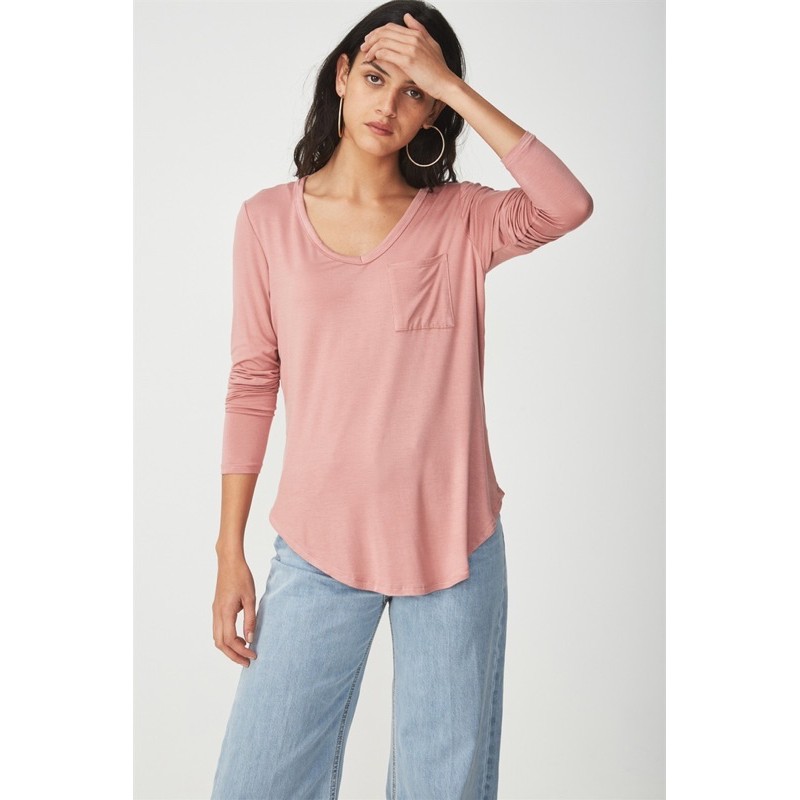 ÁO THUN LẠNH DÀI TAY hiệu COTTON ON