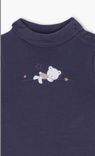 Set 5 body cổ 3 phân, size 3M -36M