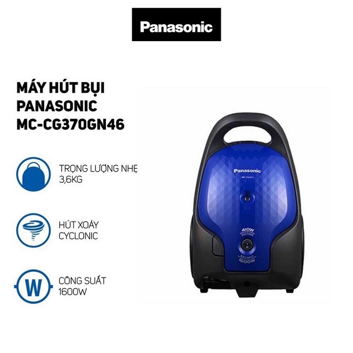 Máy Hút Bụi Panasonic MC-CG371AN46  - Bảo Hành 12 Tháng - Hàng Chính Hãng