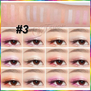 Bộ sáp bóng mắt highlight 12 thỏi Maycreate SBH