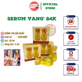 Serum Vàng 24k Dưỡng Ẩm Dưỡng Trắng Da Cao Cấp Với Tinh Chất Vàng 24k