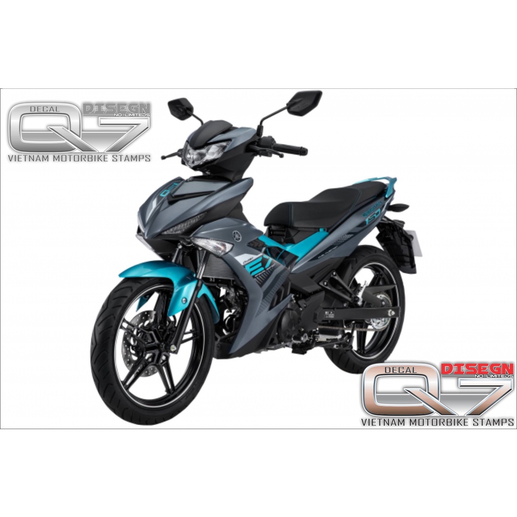 Tem Rời EXCITER 150 ZIN 2021 XÁM XANH