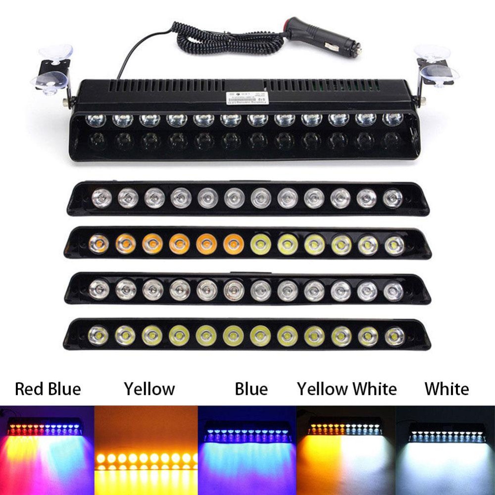 Đèn xe Nóng Ô Tô 12 LED Khẩn Cấp Cảnh Báo Nguy Hiểm Che Dấu Gạch Ngang 12 wát Flash Nhấp Nháy Thanh Nhẹ-168-OXUI7