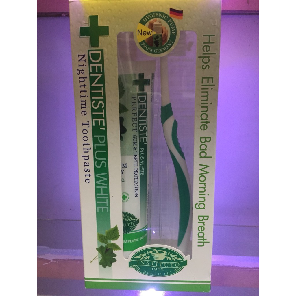 Kem Đánh Răng Thảo Dược Dentiste Plus White 90g - 100g - Thái Lan