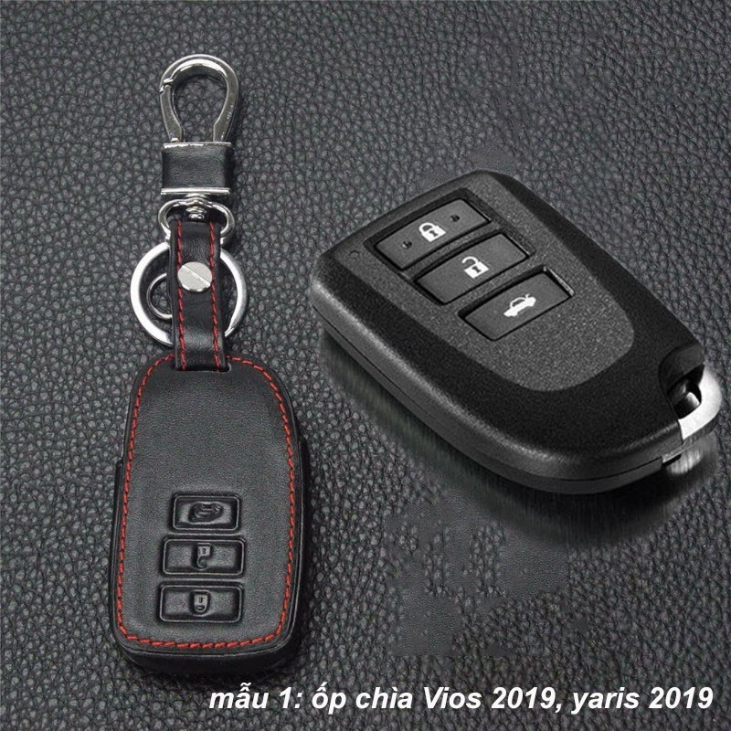 Bao da chìa khóa Xe Vios/yaris 2019 2020 2021 2022 Chìa TM DR01