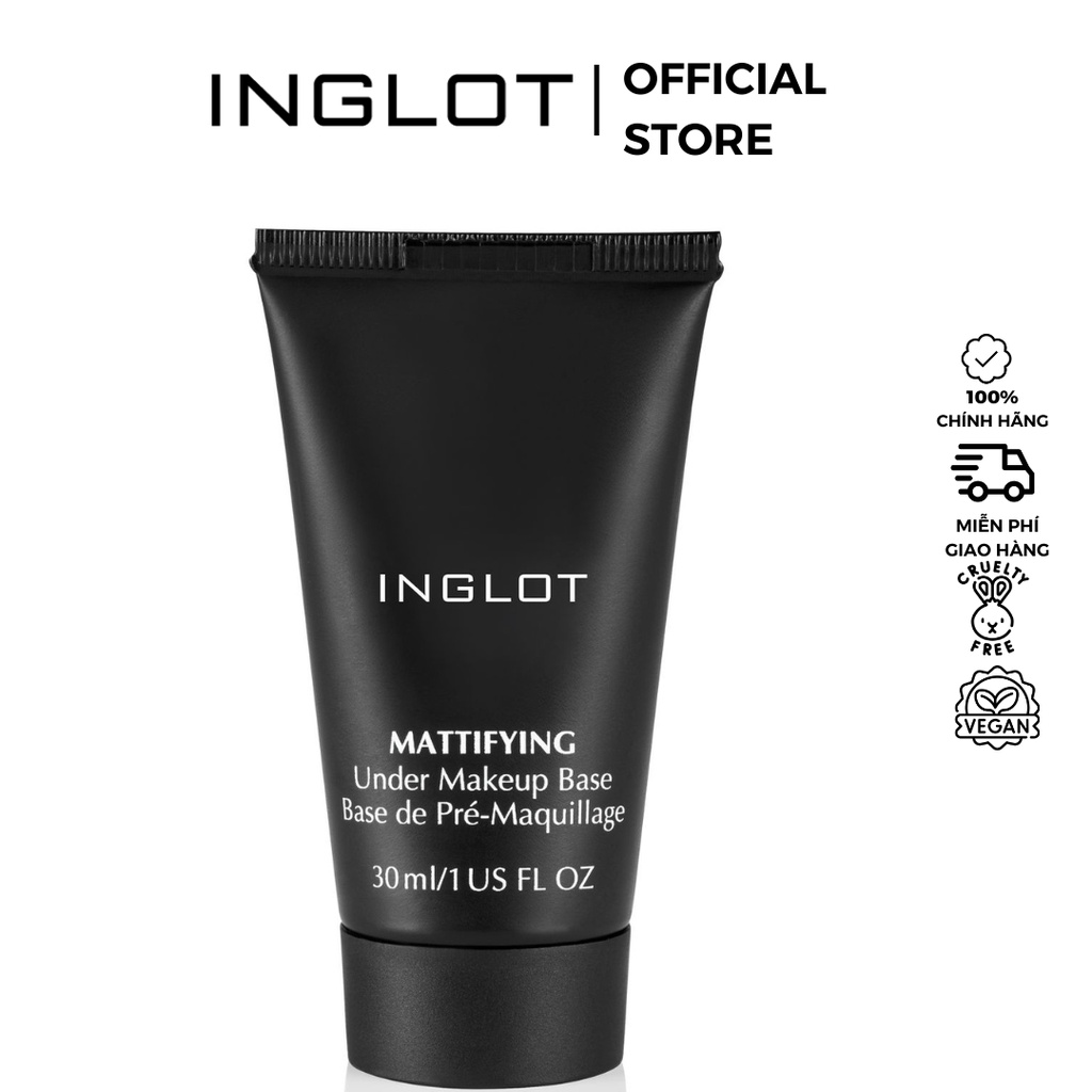 Kem lót siêu kiềm dầu Face Mattifying Under Makeup Base Inglot (30ml)