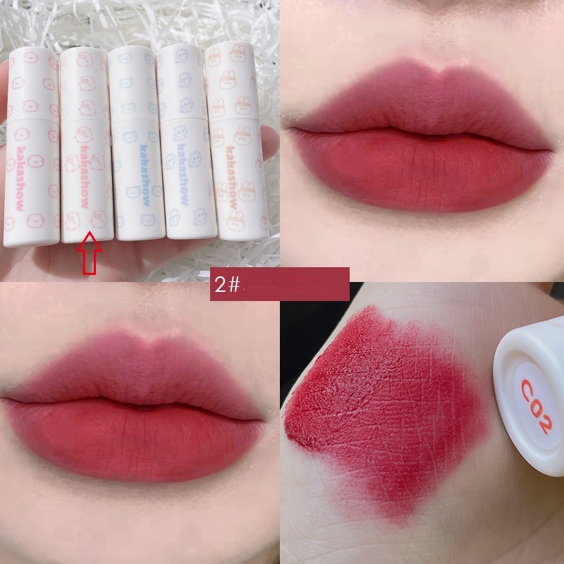 Son kem Kakashow Dạng Lỏng Màu Sắc Thời Trang