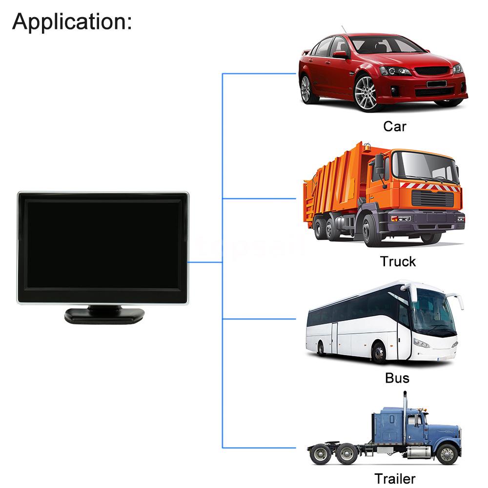 Màn Hình Lcd 5 Inch Tft Cho Xe Hơi | BigBuy360 - bigbuy360.vn