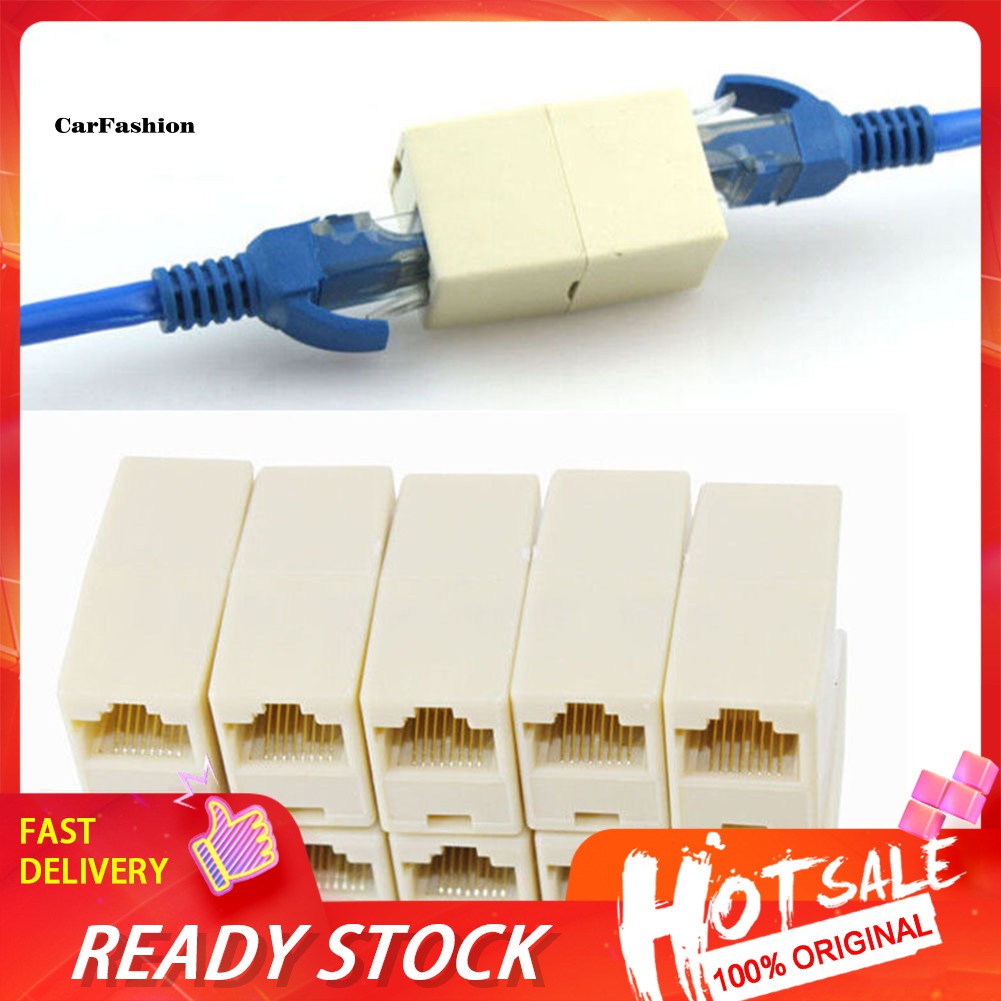 Set 5 Đầu Nối Dây Cáp Mạng Lan Ethernet Rj45