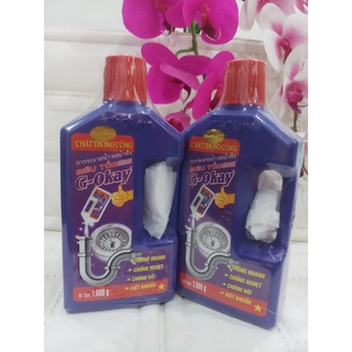 Thông cống siêu tốc g-okay 600ml siêu đậm đặc