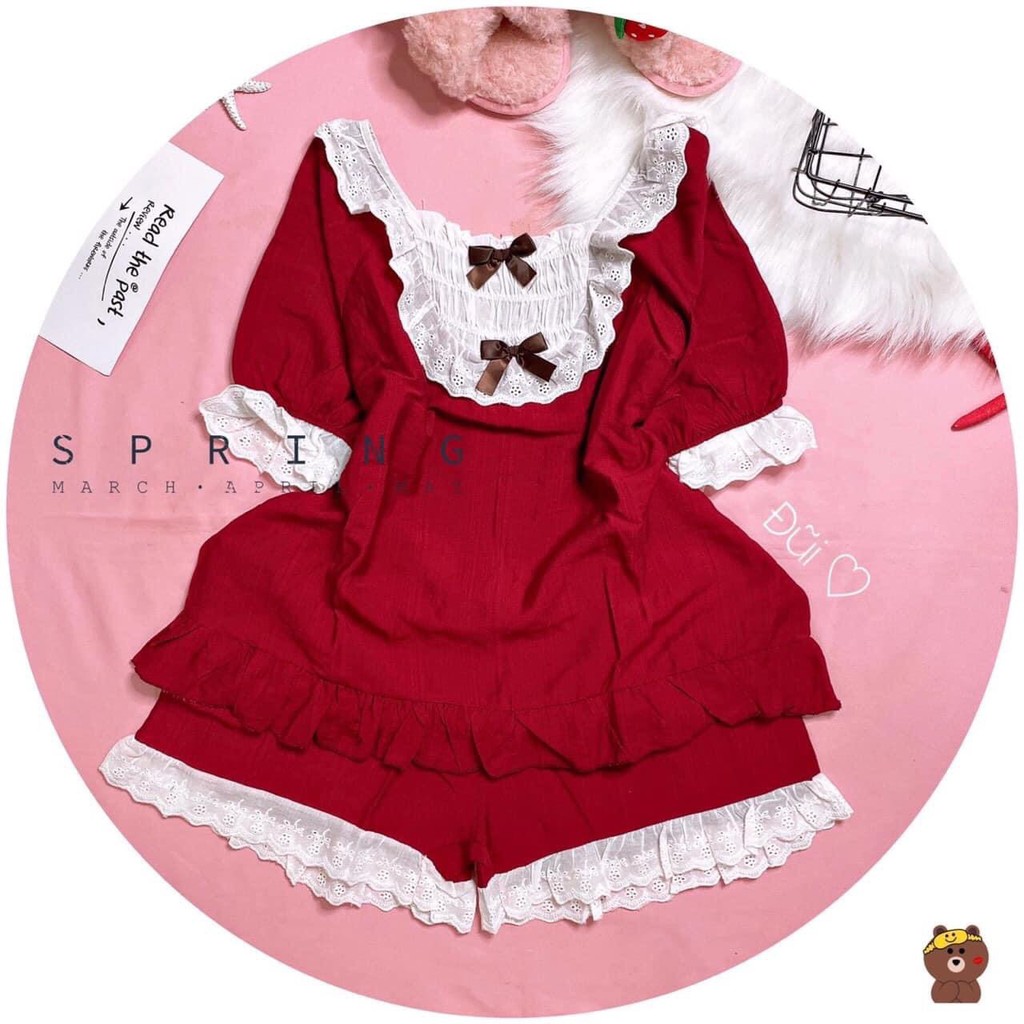 [HOT] Bộ đủi phối ren tiểu thư từ 40-60Kg | BigBuy360 - bigbuy360.vn