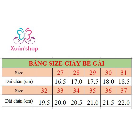 Sandal cao cổ thời trang bé gái (loại 1, s27 - 37)