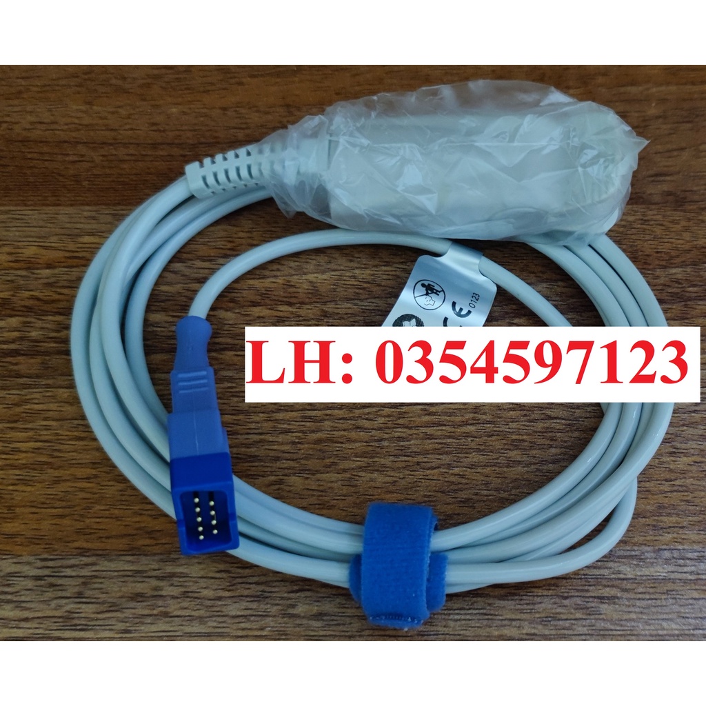 Dây cảm biến SpO2 Schiler/ Votem/ NELLCOR(OXI)| Cáp đo Spo2 tương thích monitor Schiler/ Nellcor