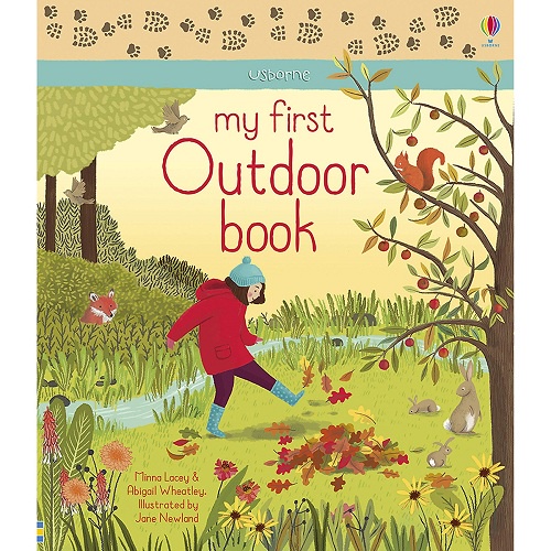 Sách Usborne nhi khoa học cho bé 6-8 tuổi My First Outdoor book