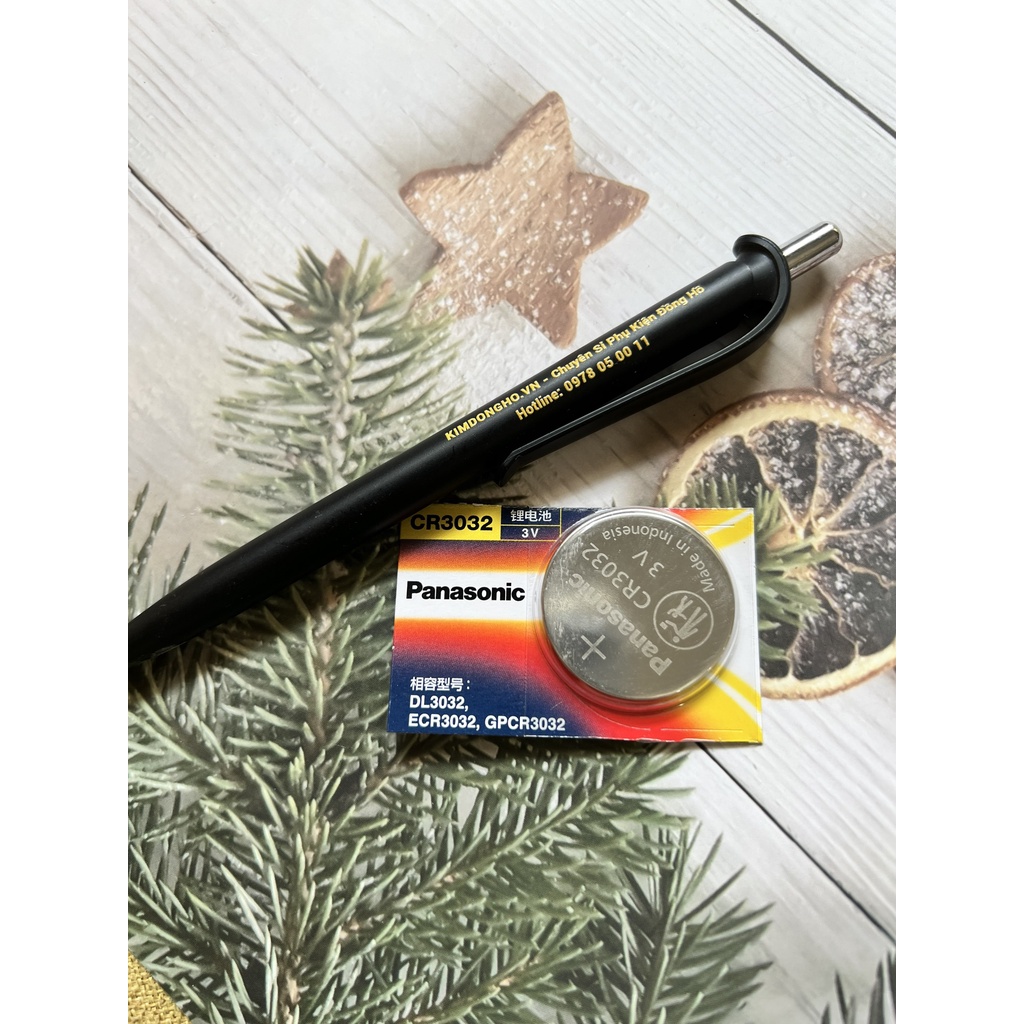 Viên pin CR3032 3v Lithium 3032 chính hãng 100% Nhật Bản