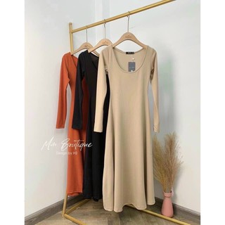 ĐẦM MAXI CỔ U