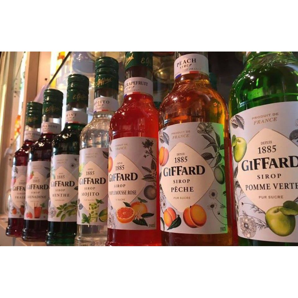 Siro GIFFARD Các Vị Chai 1000ml